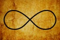 Cosmic Lemniscate Infinity Symbol Magic Symbols Vintage background