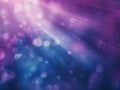 Cosmic Light Rays and Bokeh Background Royalty Free Stock Photo