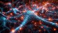 Cosmic Mind: Neurons Dance in Abstract Space, generative ai