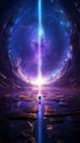 Cosmic Portal: A Mesmerizing Interstellar Gateway