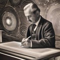 A cosmic scribe, etching the history of the cosmos onto the scrolls of the cosmic library3
