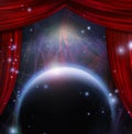 Cosmic Stage Royalty Free Stock Photo