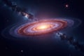 Cosmic View - Elusive Dwarf Galaxy