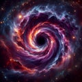 Cosmic Vortex. Royalty Free Stock Photo