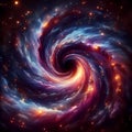 Cosmic Vortex. Royalty Free Stock Photo