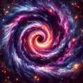 Cosmic Vortex. Royalty Free Stock Photo
