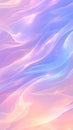 Cosmic waves of pastel light in a celestial holographic dance. AI generated Royalty Free Stock Photo