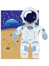 The cosmonaut Royalty Free Stock Photo