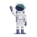 Cosmonaut pixel art