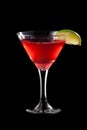 Cosmopolitan coctail