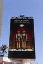 The Cosmopolitan Hotel Sign in Las Vegas, NV on April 19, 2013