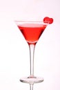 Cosmopolitan martini fresh Coctail isolated on Royalty Free Stock Photo
