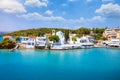 The cosmopolitan town of Porto Heli, Peloponnese, Greece Royalty Free Stock Photo