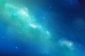 Cosmos background with realistic stardust, nebula and shining stars. Colorful galaxy backdrop.