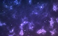 Cosmos background. Realistic starry texture. Nebula light effect. Beautiful stardust universe. Cosmic fantasy with stars Royalty Free Stock Photo