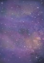 Cosmos watercolor background