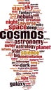 Cosmos word cloud