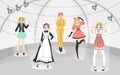 Cosplay Anime Background