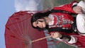 Cosplay character Hua Cheng or San Lang. Cosplay Chinese animation Heaven Official's Blessing