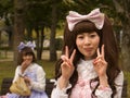Cosplay girls, Hiroshima, Japan