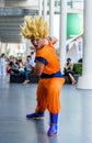 Cosplayer from Dragonball Z