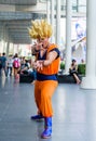 Cosplayer from Dragonball Z