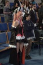 Cosplayer dressed as character Krul Tepes from anime Owari no Seraph