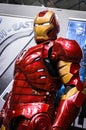Cosplayer dressed as `Iron Man` from Marvel Comics