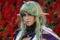 Cosplayer dressed up as elf at lucca comics 2016