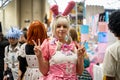 Cosplayer at Toronto Comicon event. Royalty Free Stock Photo