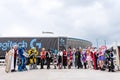 Cosplayers at East European Comic Con 2017