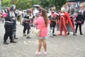 Cosplayers posing for photo taking during Cosfest Classic 2023 at Singapore Downtown East