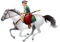 Cossack on the horse Royalty Free Stock Photo