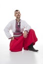 Cossack isolated Royalty Free Stock Photo