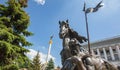 Cossack Mamay Monument in Kyiv, Ukraine