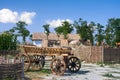 Cossack village Royalty Free Stock Photo