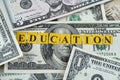 Cost of Education Royalty Free Stock Photo