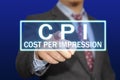 Cost Per Impression Concept Royalty Free Stock Photo