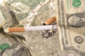 Cost of smoking Royalty Free Stock Photo