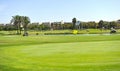 Panoramic view of Costa Ballena Golf course, Rota, Cadiz province, Spaingreen, Royalty Free Stock Photo