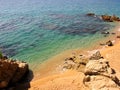 Costa Brava beach Royalty Free Stock Photo