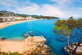 Costa Brava beach Lloret de Mar Catalonia Spain Royalty Free Stock Photo