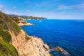 Costa Brava beach Lloret de Mar Catalonia Spain Royalty Free Stock Photo