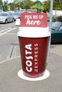 Costa coffee cup Royalty Free Stock Photo
