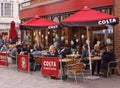 Costa Coffee outlet in Canterbury, Kent