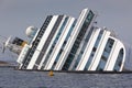 Costa Concordia Cruise Ship after Shipwreck Royalty Free Stock Photo