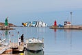 Costa Concordia Cruise Ship after Shipwreck Royalty Free Stock Photo