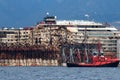 Costa Concordia, sea voyage and arrival at the port of Genoa Voltri