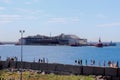 Costa Concordia, sea voyage and arrival at the port of Genoa Voltri