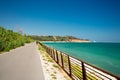 Costa dei Trabocchi cycle route, Italy Royalty Free Stock Photo